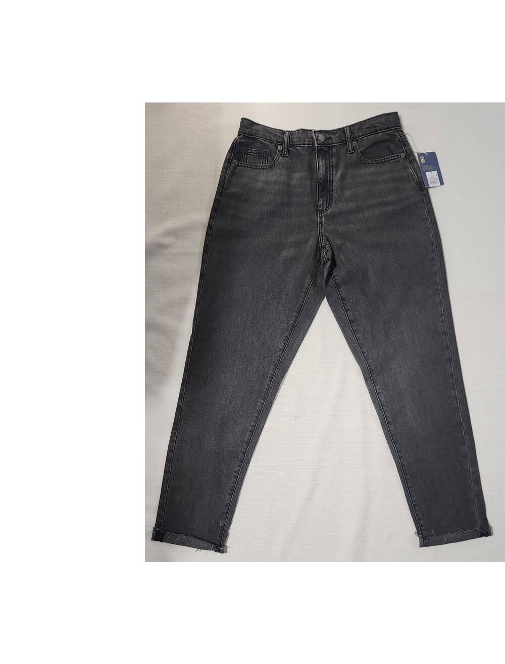 woman's boyfriend black jeans 26 waist universal thread
